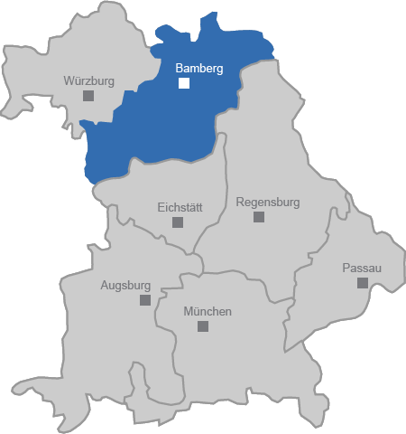 Bamberg und Ober- / Mittelfranken